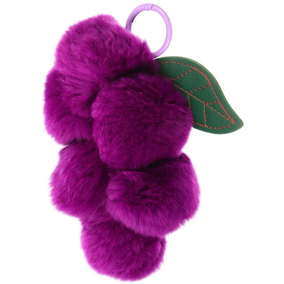 LOLIPPYY Plush Tassel Keyring Bag Charm for Adults, Perfect for New Year Party Accessories