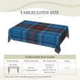 thumbnail image 6 of Rectangle Table Cloth, County Louth Irish Tartan Resistant Washable Tablecloth Decorative Table Cover for Dining, Indoor and Outdoor, 6 of 6