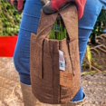 thumbnail image 2 of 1-Gallon Root Pouch Grow Bags | USA Made | 5 pack | Made from Recycled Materials, 2 of 3