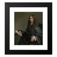 thumbnail image 2 of Gerard Soest 15x17 Black Modern Framed Museum Art Print Titled - Portrait of Thomas Bulwer (1654), 2 of 5