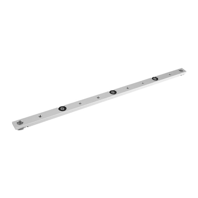 Varilla medidora de de mesa, barra deslizante de inglete, aleación de aluminio plateada, fácil de usar, herramienta de carpintería, accesorios