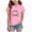 H795-Pink, variant on TOWED22 Toddler Kid Girls Boys Halloween T-Shirt Fun Graphic Tee Shirt Short Sleeve Spooky Season Fall Tops