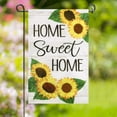 thumbnail image 2 of Home Sweet Home Sunflower Yard Flag 11.5in x 18in, 2 of 8