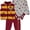 Grey/Red/Yellow, variant on Harry Potter Baby Boys Clothes 3-Piece Set with Bodysuit, Pants, and Fleece Vest - Baby Boy Outfits Grey/Red/Yellow, 12M