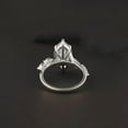 thumbnail image 4 of solitaire jewels 5 Stone 2.5CT Marquise Moissanite Engagement Ring For Women, 10K White Gold, 4 of 6