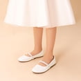 thumbnail image 2 of Zapatos de Vestir Mary Jane para Niñas DREAM PAIRS SERENA Blanco Talla 5, 2 of 7