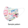 thumbnail image 4 of Sanrio Characters Face Mask Cotton Water Resistance with 2 Filters & Pouch, 4 of 4