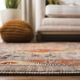 thumbnail image 5 of Safavieh Farmhouse Angel Southwestern Area Rug, Taupe/Orange, 5'1" x 7'3", 5 of 11