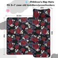 thumbnail image 5 of Pioneer Flower Floral Print Pattern Toddler Nap Mat for Teens Preschool Daycare, Teens Sleeping Mat Bag, Toddler Sleeping Bag with Pillow, 5 of 6