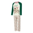 thumbnail image 3 of DuAnyozu Matching Family Christmas Pajamas Set Hoodie Pajamas Reindeer Jumpsuit Romper Holiday Pjs One Piece Hooded Sleepwear, 3 of 10