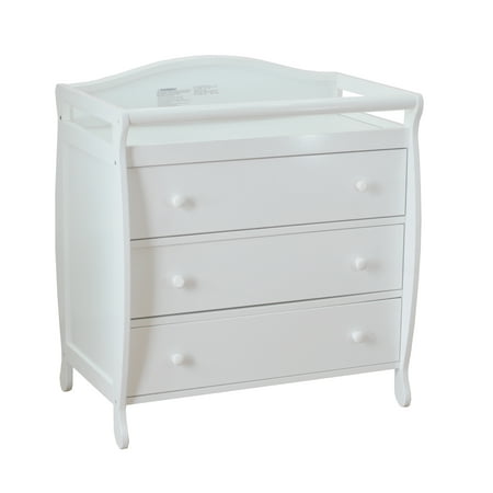 Afg Athena Grace Changing Table With Drawers White Walmart