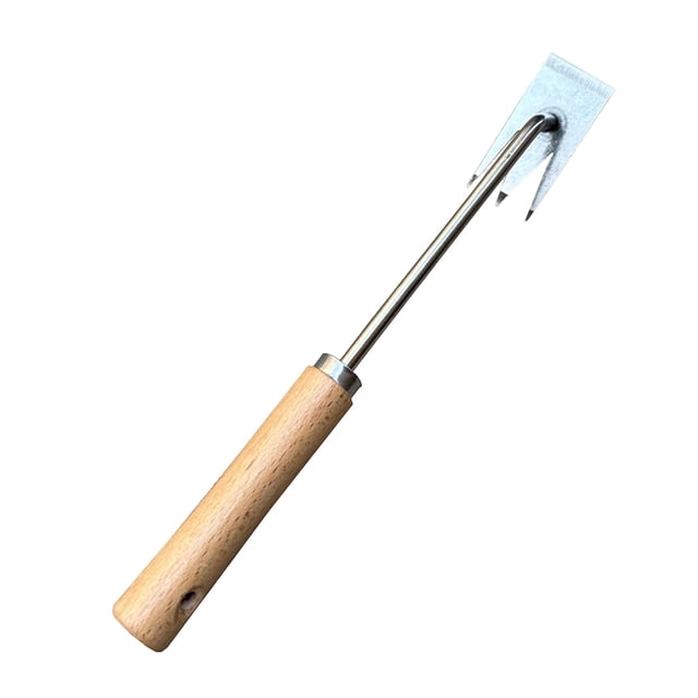 zhangmingg Long Handle Manual Garden Root Extractor and Soil Cultivation Tool for Efficient Yard Work