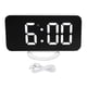 thumbnail image 1 of Reloj despertador con espejo digital, reloj con espejo digital, reloj digital LED regulable, reloj con espejo digital, rendimiento inigualable, 1 of 8