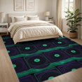 thumbnail image 3 of ODIKA Personalized Sound Wave Vinyl Cover Mosaic Record Movie Theater Foldable Easy Care for King Size Bedroom, Master Suite, Under Bed, 3 of 7