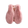 thumbnail image 1 of MIASHUI Vestes d'Hiver pour Enfants Filles Tout-Petits Chaudes Épaissies Sans Manches, Rose, 3-4 Ans, 1 of 9
