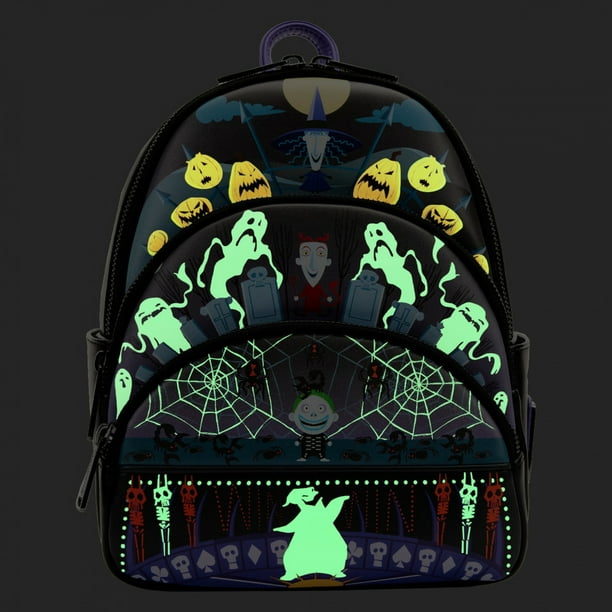 The Nightmare Before Christmas Oogie Boogie Glow in the Dark Backpack from  Loungefly - Walmart.ca