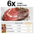 thumbnail image 5 of GMOX 75 kPa Vacuum Sealer Machine with 20 Bags | Compact Food Sealer for Kitchen Storage & Meal Prep | External Vacuum System, 5 of 7