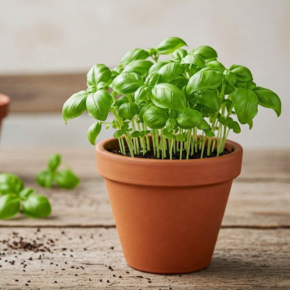 Mr Fothergill's Basil Oh Sow Simple Herb Seed Easy to Grow