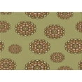 thumbnail image 1 of Ahgly Company Machine Washable Indoor Rectangle Transitional Red Brown Area Rugs, 7' x 10', 1 of 7