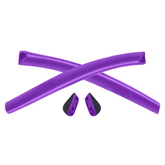 Vonxyz Purple Replacement Earsocks Nosepieces Rubber Kits for Oakley Triggerman OO9266 Sunglasses
