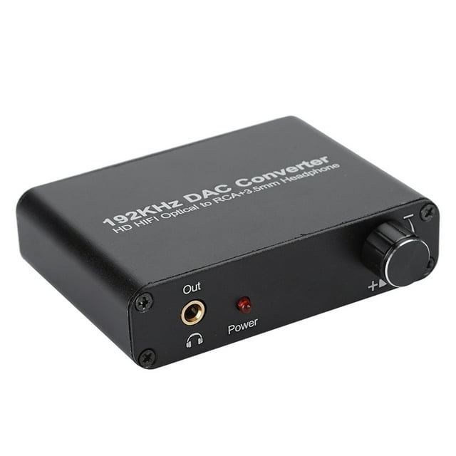 Convertisseur Coaxial Optique, Décodeur Optique Numérique HD 5.1, Audio Décodeur pour en Faire Plus