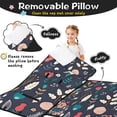 thumbnail image 3 of Pioneer Flower Floral Print Pattern Toddler Nap Mats for Kids Preschool,Sleeping Mat Bag or Kids,Toddler Sleeping Bag,Toddler Nap Mat or Daycare, 3 of 6