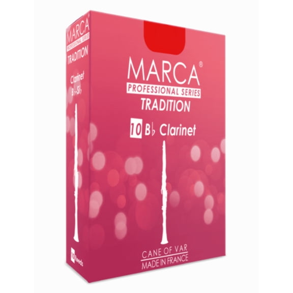 Marca Tradition Bb Clarinet Reeds - 10 Per Box