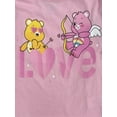 thumbnail image 2 of Care Bear Girls Pink Cheer & Funshine Bear Valentines Day Shirt Large (10-12), 2 of 2