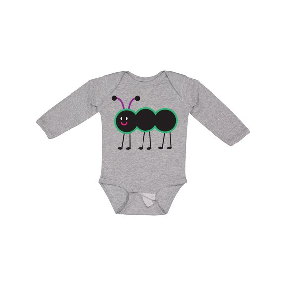 Inktastic Ant Bug Boys or Girls Long Sleeve Baby Bodysuit