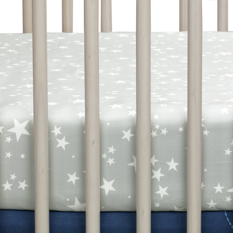 Lambs & Ivy, Crib Bedding Set, Milky Way 4-Piece, Space Galaxy