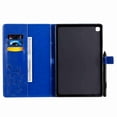 thumbnail image 4 of Dteck Case For Galaxy Tab S5e 10.5 SM-T720 T725 2019 Release, Slim Fit Folio Stand PU Leather Butterfly Patterned Protective Cover with Card/Money Slots Wallet Case, blue, 4 of 5