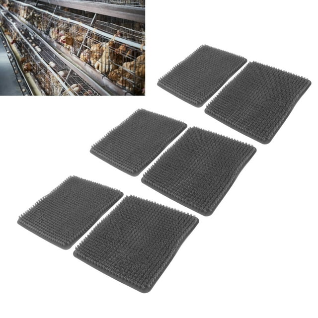 Revestimientos De Anidación De PE, 6 Uds., Almohadillas Para Pollo, Almohadillas Para Pollo Para Gallinero
