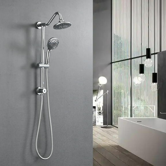 PROOX 5 Sprayer Patterns Shower Head with Handheld Shower