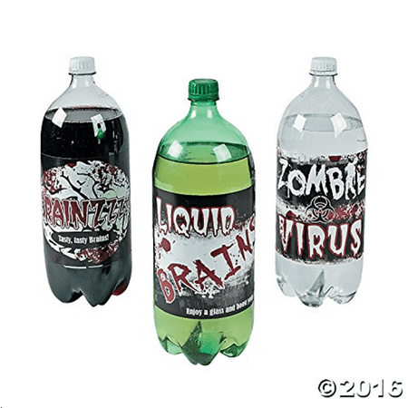 Dead Zombie Bottle Labels