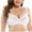 White, variant on gakvbuo Support Wirefree Bra for Women No Underwire Wireless Seamless Wirefree Support Full Coverage Push Up Bra Woman's Solid Color Back Buckle Thin Style Ventilate Bra Without Steel Rim
