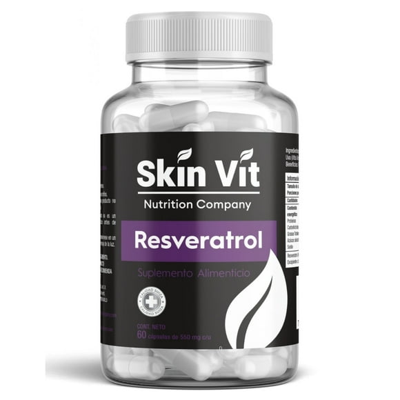 Resveratrol Skin Vit 60 Cápsulas
