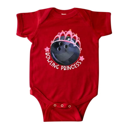 

Inktastic Bowling Princess- Tiara Gift Baby Girl Bodysuit