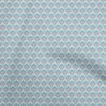 thumbnail image 1 of oneOone Cotton Poplin Light Blue Fabric Damask Quilting Supplies Print Sewing Fabric By The Yard 42 Inch Wide, 1 of 4