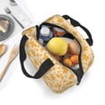 thumbnail image 4 of Lsque Autumn Fall Yellow Leaves Pattern Lunch Bag Women/Men Insulated Lunch Box,Small Leakproof Cooler Food Lunch Containers Reusable High Capacity Lunch Tote Bags, 4 of 6