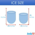 thumbnail image 4 of Arctic-Pro Portable Digital Quick Ice Maker Machine, Red, Makes 2 Ice Sizes, 4 of 6