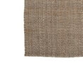 thumbnail image 3 of Saltoro Sherpi Rectangular Handwoven Jute Rug with Herringbone Pattern, Medium, Brown, 3 of 4