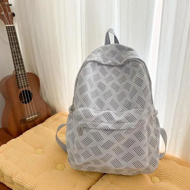 Customized Middle School Student Name Backpack 2023 New Fresh Sweet And Leisure Backpack Personalized Embroidery Gift Bag