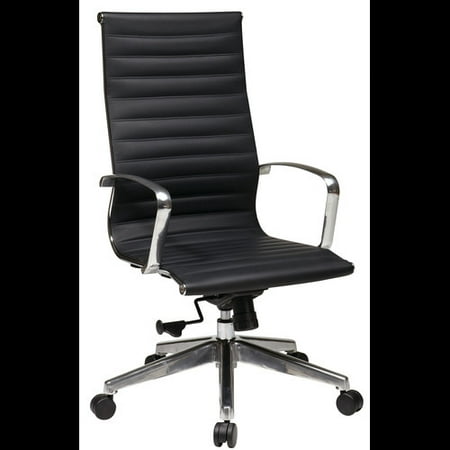 Office Star Products Adjustable High-Back Deluxe Office Chair