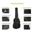 thumbnail image 3 of Guitar Bag, Waterproof Rubberized Base Electric Guitar Gig Bag  for Performance, 3 of 7