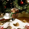 thumbnail image 3 of DAMAI 2026 Highland Cow Acorn Ornaments, 2D Acrylic Farm Hibernating Animal Christmas Tree Decorations, Cozy Highland Cattle Rustic Holiday Home Decor for Farmhouse, Xmas Gift Fillers, 3 of 6