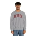 thumbnail image 5 of Barber Sweatshirt Gifts Crew Neck Shirt Long Sleeve Unisex, 5 of 7
