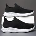 thumbnail image 4 of Homeyce Men's Non Slip Running Shoes Men's Walking Shoes Ultra Light Breathable Mesh Casual Fashion Sneakers Comfortable Durable Workout Sports for Daily Outdoor,Black 40, 4 of 4