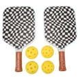 thumbnail image 1 of Equipamiento deportivo de primera calidad para un juego mejorado Paletas de Pickleball de fibra de vidrio con núcleo de panal, 1 of 8