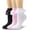 Multicolor, variant on TZYDMN Women Ruffle Ankle Socks with Lace Double Layer Fashion Princess Dress Socks, 3 Pairs