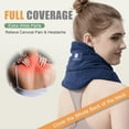 thumbnail image 3 of UNCN Microwave Heating Pad With Washable Cover for Neck & Shoulders,29 x 6.6 Inches, Moist Heat Therapy for Pain Relief, 3 of 6